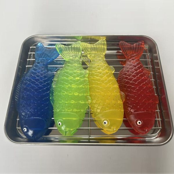 물고기 말랑이 주물럭 스퀴시 스트레스볼 스퀴즈볼 스트레스 해소 스퀴시 장난감 (랜덤)