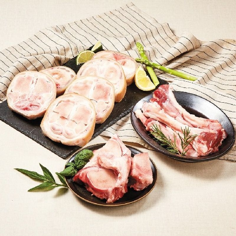 [농업법인회사(주)봄날21]한우우족도가니스지세트 (한우우족1kg+한우도가니 200g+한우스지 200g) (총 1.4kg)[35318076]
