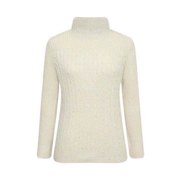 상세페이지 참조 [THE IZZAT] [AK수원점] [더아이잗] 글리터 하프넥 니트871