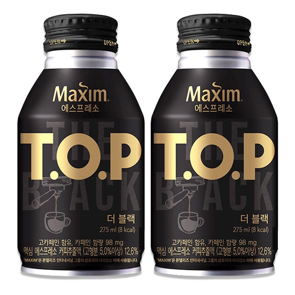 티오피 더 블랙 275ml 24입 캔커피