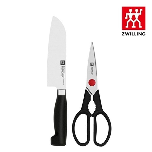 즈윌링 [헹켈][즈윌링] 헹켈 4스타 식도 가위 2종세트 (HK31118-160-41370) 벌크