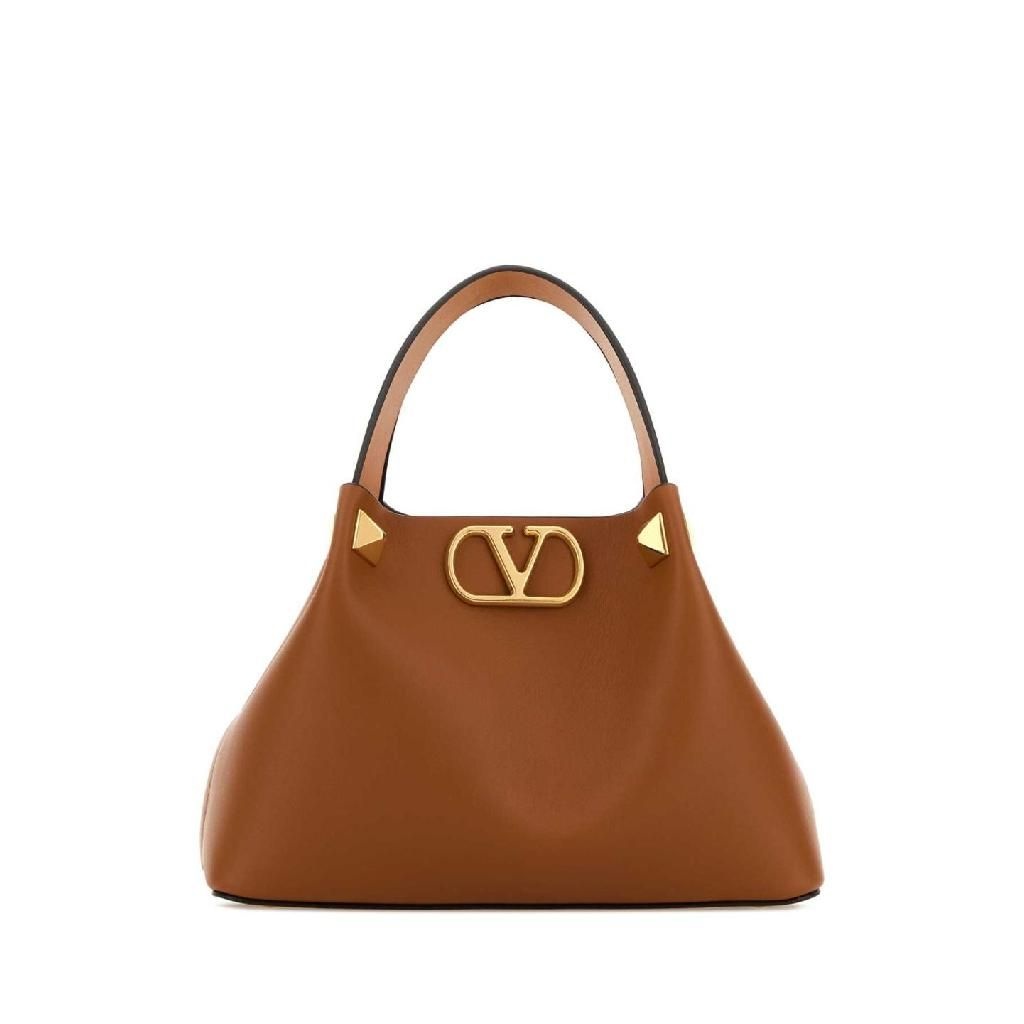 발렌티노 [X45]VALENTINO GARAVANI 8W2B0T02LSX CAC Carmel leather VLogo Signature handbag 여성 토트백 쇼퍼백 탑핸들백 핸드백