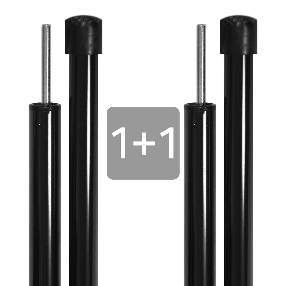 (현대Hmall) BUCK703 타프폴대 블랙 28파이 2100 2개 SET 타프 텐트 타프폴대세트 단조팩 캠핑망치 캠핑