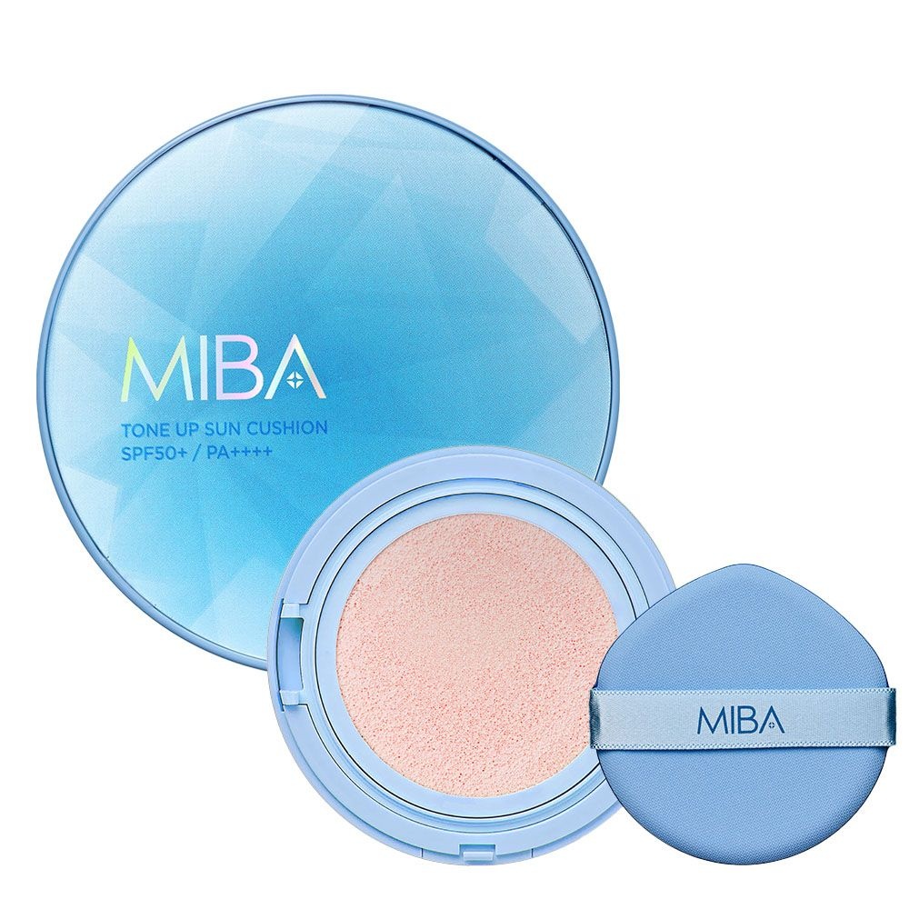 (주)한국화장품제조 미바 톤업쿠션 리필 이온칼슘 톤업 선 칼라민 쿠션 25g 25g 3개