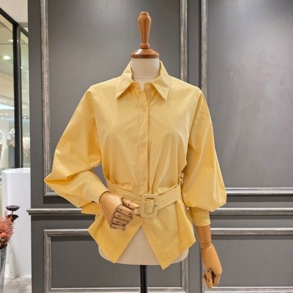 [대구백화점][기타]페플럼 디자인 면 셔츠(A62WBL430)