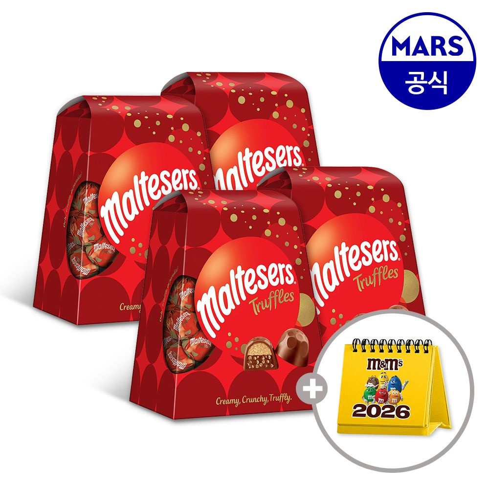 몰티져스 트러플 밀크 초콜릿 200g 4개