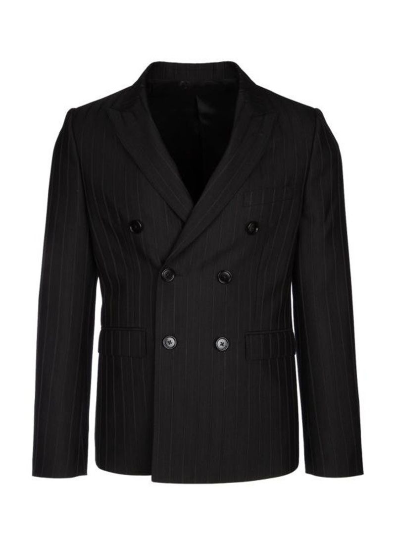 CELINE 셀린느 라프리마 셀린느 CARNABY 자켓 인 스트라이프 울 개버딘 카나비 2V66P876X 38DM