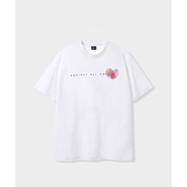 AGOD 어게인스트올오즈 프린팅반팔티 반소매 여름티셔츠 숏슬리브 썸머룩 GL0381