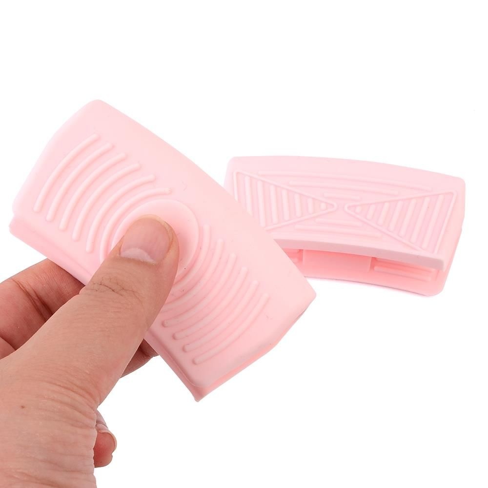 식당 주점 밥집 실리콘 냄비 손잡이4P 열탕소독 화상방지 귀여운