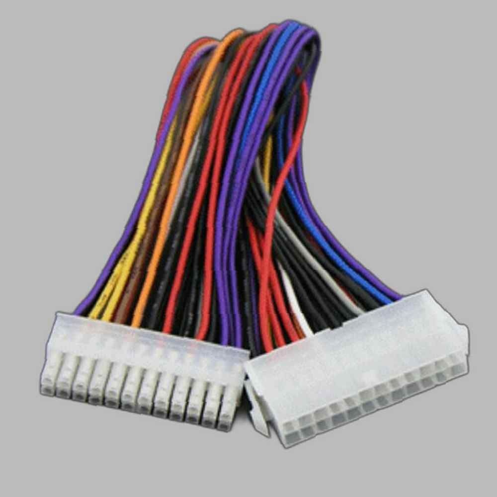 (COMS) ATX 24핀 전원연장케이블 30cm/파워24핀 24핀연장케이블 파워연장케이블 24핀케이블