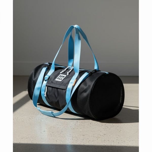 OOMPAA 움파 OOMPAA 메쉬 더플백 블랙 수영 가방 스포츠 헬스