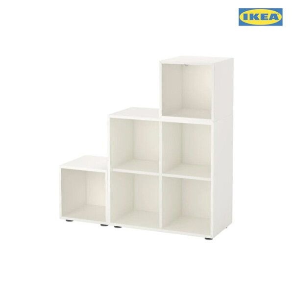 이케아 [이케아] EKET 에케트 수납콤비네이션+발받침/공간박스/책장/장식장/수납장