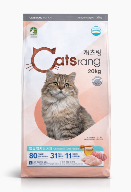 캐츠랑 전연령 고양이 대용량 건식사료 20kg