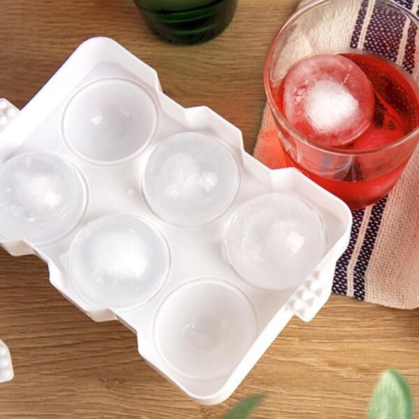 (현대Hmall) 아트박스/와인앤쿡 간편형 6구 왕볼 얼음틀 1개