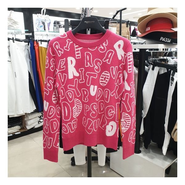 [파사디]모다인천 여성 라운드 니트 P24FKP315MC_IC