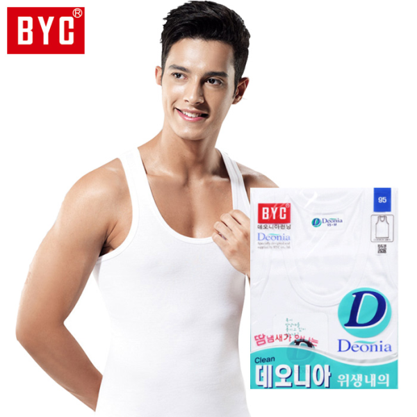 BYC 남성 데오니아 땀냄새방지 민소매런닝 DOLD7001 1139012