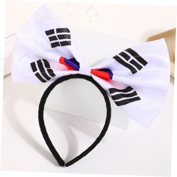 태극기 머리띠 응원용품 헤어밴드 축제 행사 스포츠 경기 응원도구 국가대표 서포터즈 액세서리