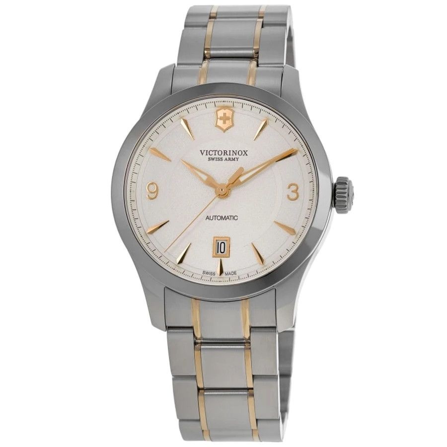[해외] Victorinox Swiss Army 신상 빅토리녹스 스위스 아미 얼라이언스 오토매틱 투톤 스틸 남성용 시계 241874 655330