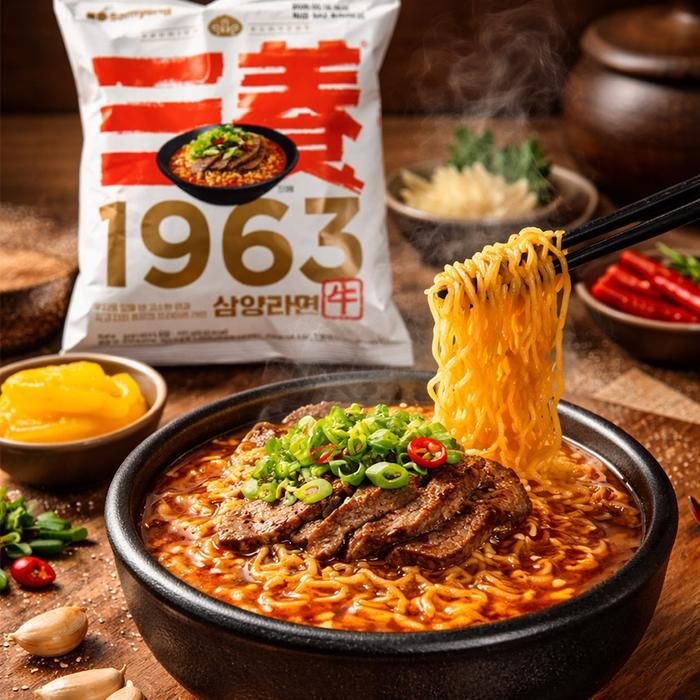 삼양 1963삼양라면 131g x 32개입 완박스