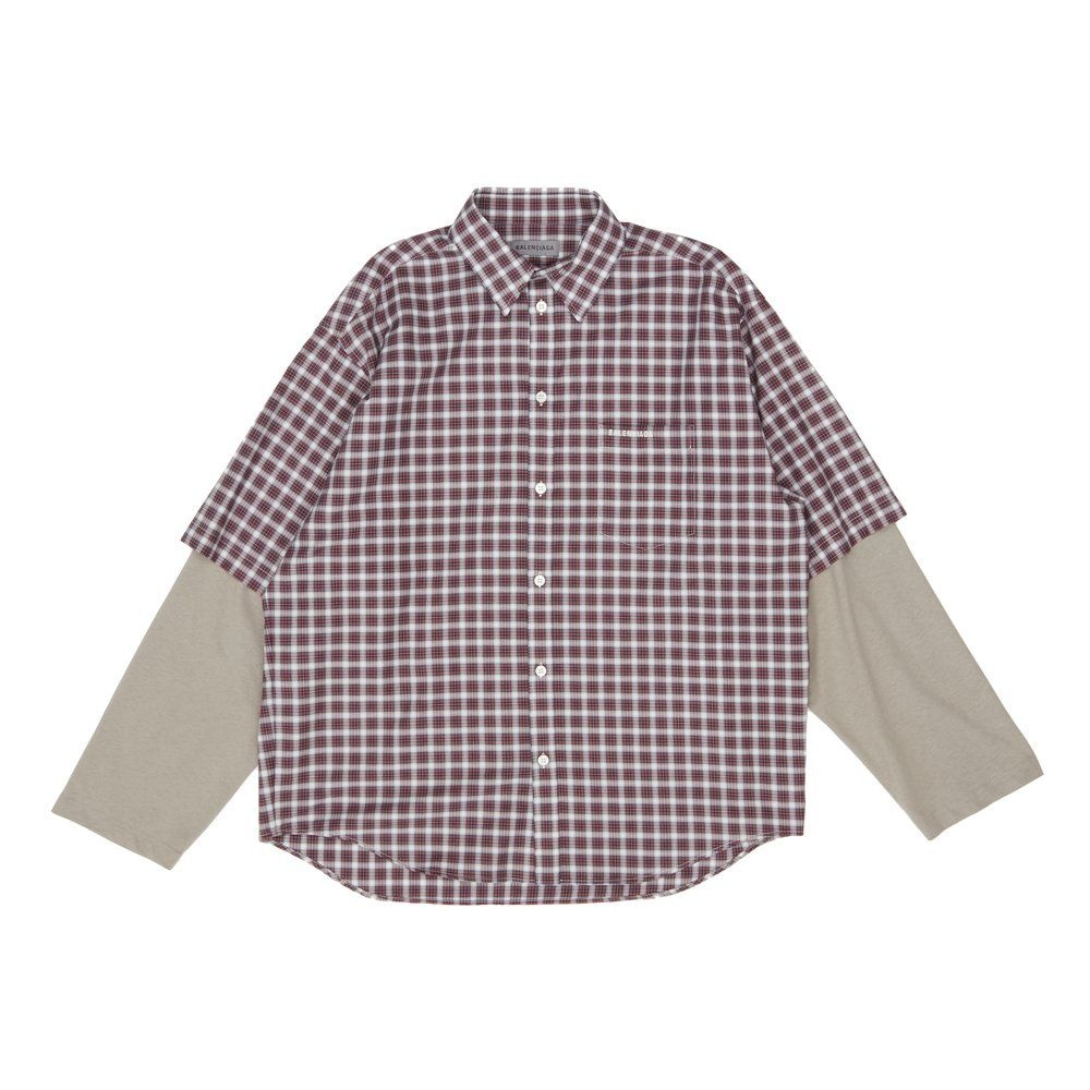 발렌시아가 26 S/S 발렌시아가 WRONG 슬리브 셔츠 866543TUM17/6011 B0741948988