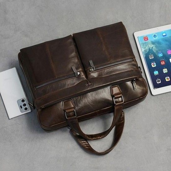 [마이모노샵] 남성 직장인 모던 소가죽 서류가방 취업준비 (16959656)