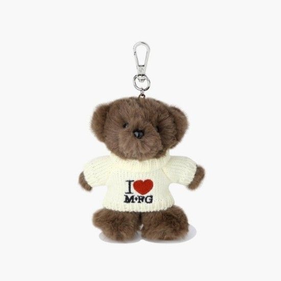 PQJ MFG45CAC206DBR MARI KEYRING dark brown