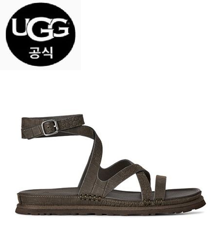 [롯데백화점] 어그 [공식][WOMEN] 2SS골든게이즈앵클 벨크로샌들(골든게이즈 엠보스드앵클랩) LE1221179561