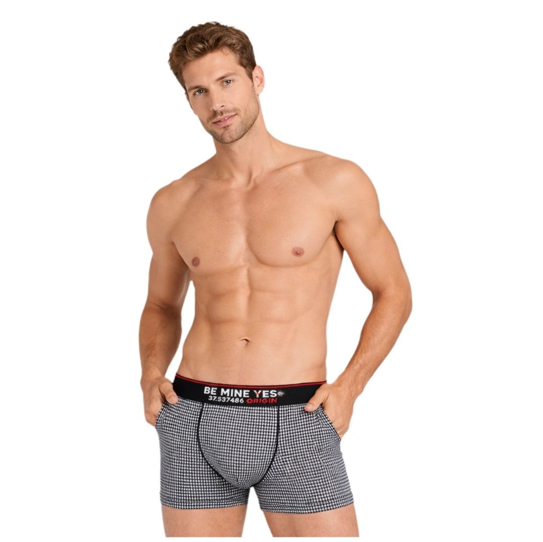 YES 110 빅싸이즈 모던 잔체크 남성드로즈 YSMDYB13