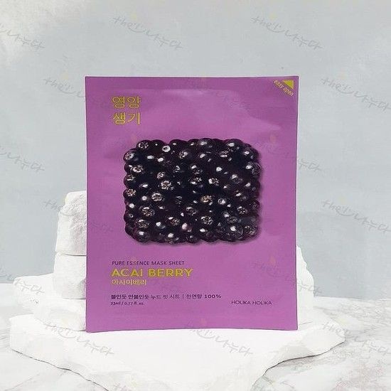 홀리카홀리카 퓨어 에센스 마스크 시트 23ml 아사이베리(SH)