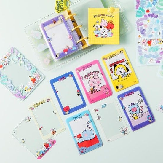 아트박스/금홍팬시 BT21 미니니 마이리틀버디 포토프레임카드