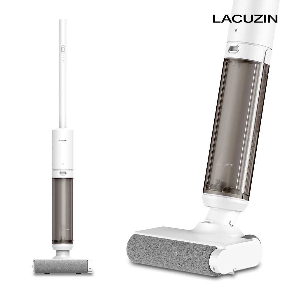 라쿠진 올인원 습건식 무선 브러쉬 물걸레 청소기