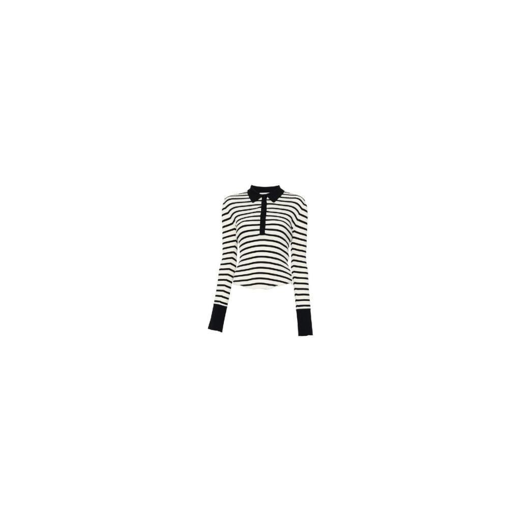 [해외] 세미쿠튀르 그란데비타 해외 세미쿠어 여성 AIDA STRIPED COTTON POLO 셔츠 Y6SD12RG109