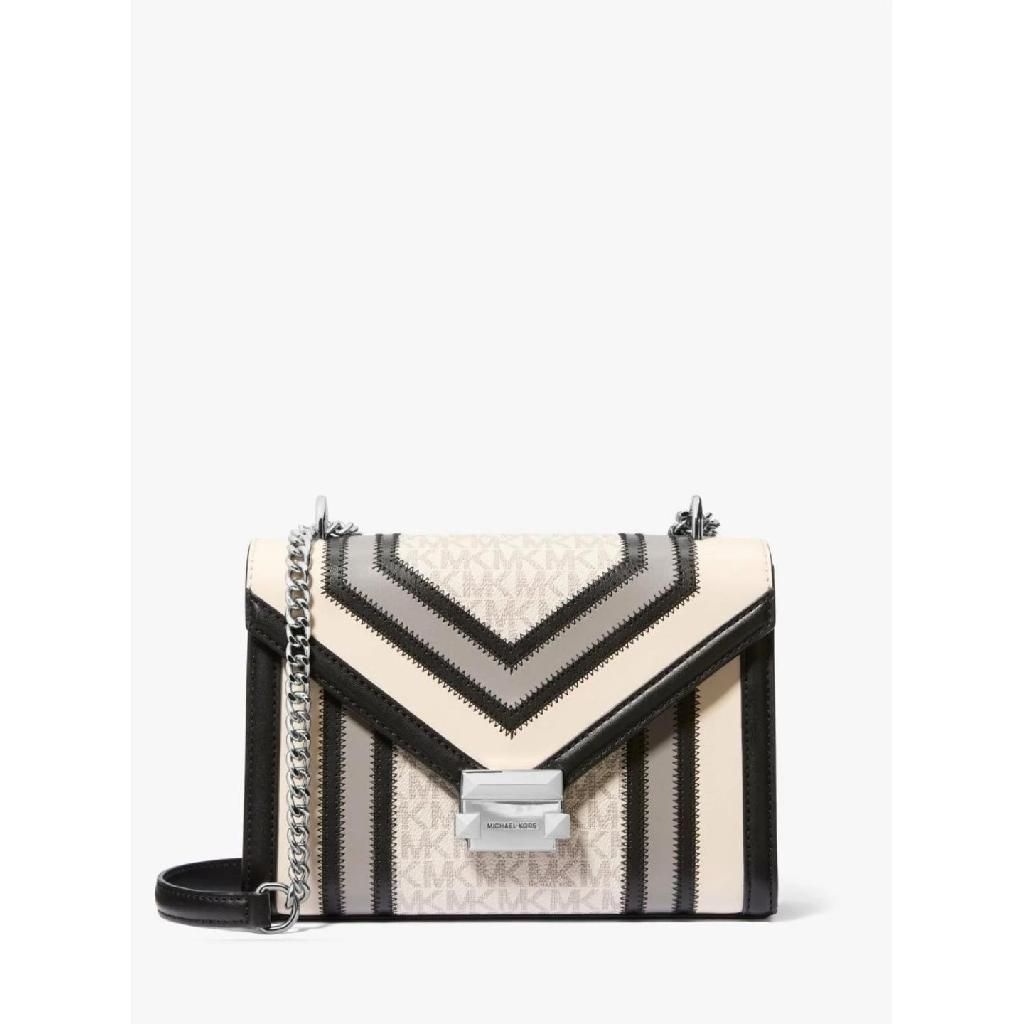 마이클코어스 WHITNEY 컬러 블록 플랩 체인 숄더 미디엄 마이클 코스 PE276215072828 RT