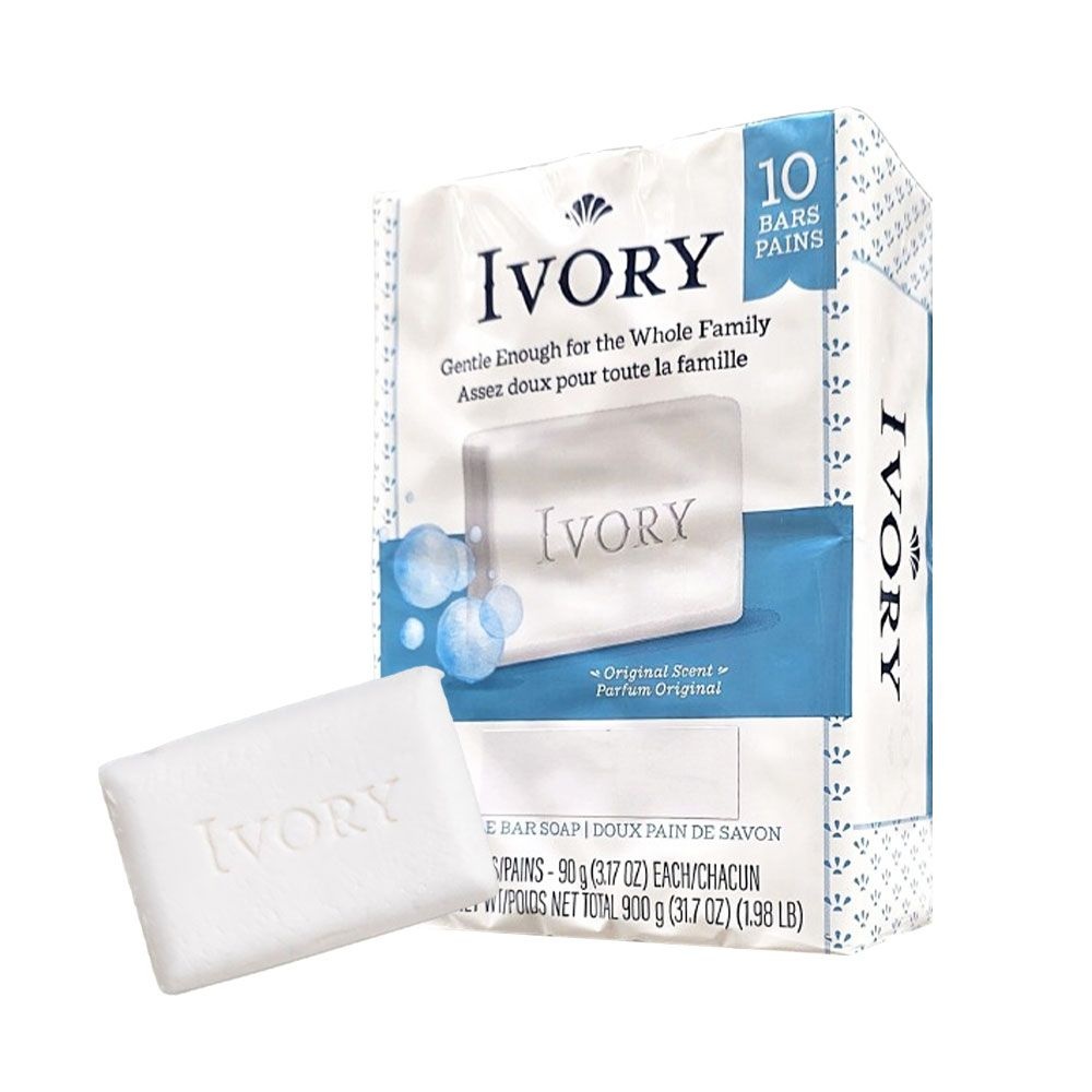 프록터&갬블 컴퍼니. 아이보리 트러블케어 세수비누 젠틀 오리지널 90g 10개