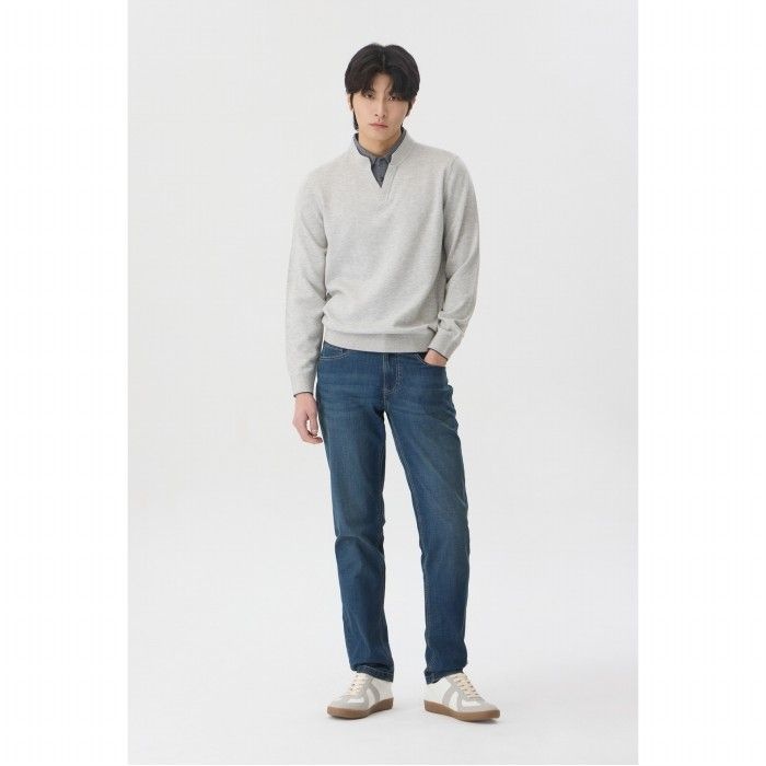 스탠다드핏 네이비 쿨맥스 데님 BRPDM26511NYX