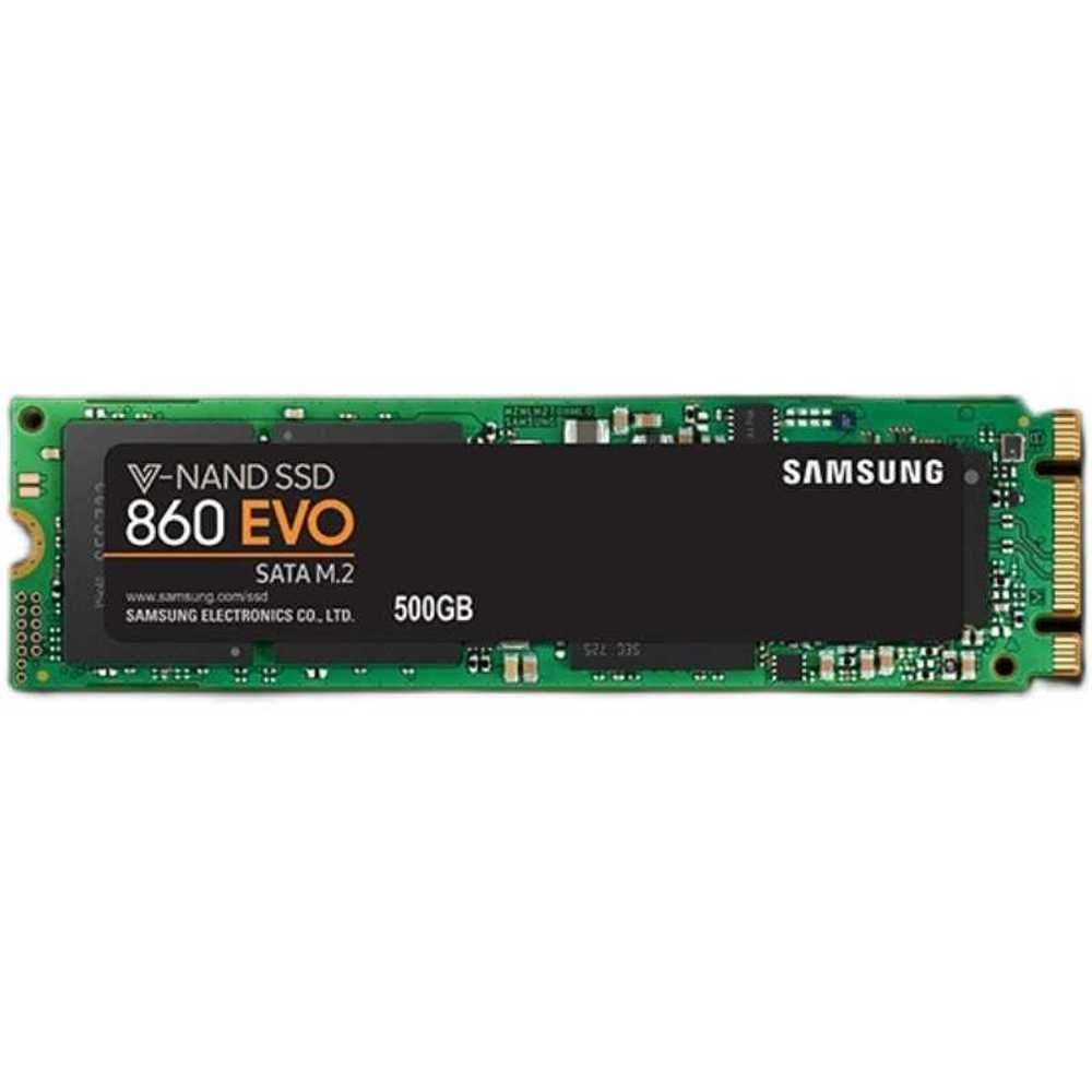 [해외] 삼성 860EVO 1T 2TB M.2 2280 SSD 솔리드 스테이트 드라이브 단면 SATA 프로토콜