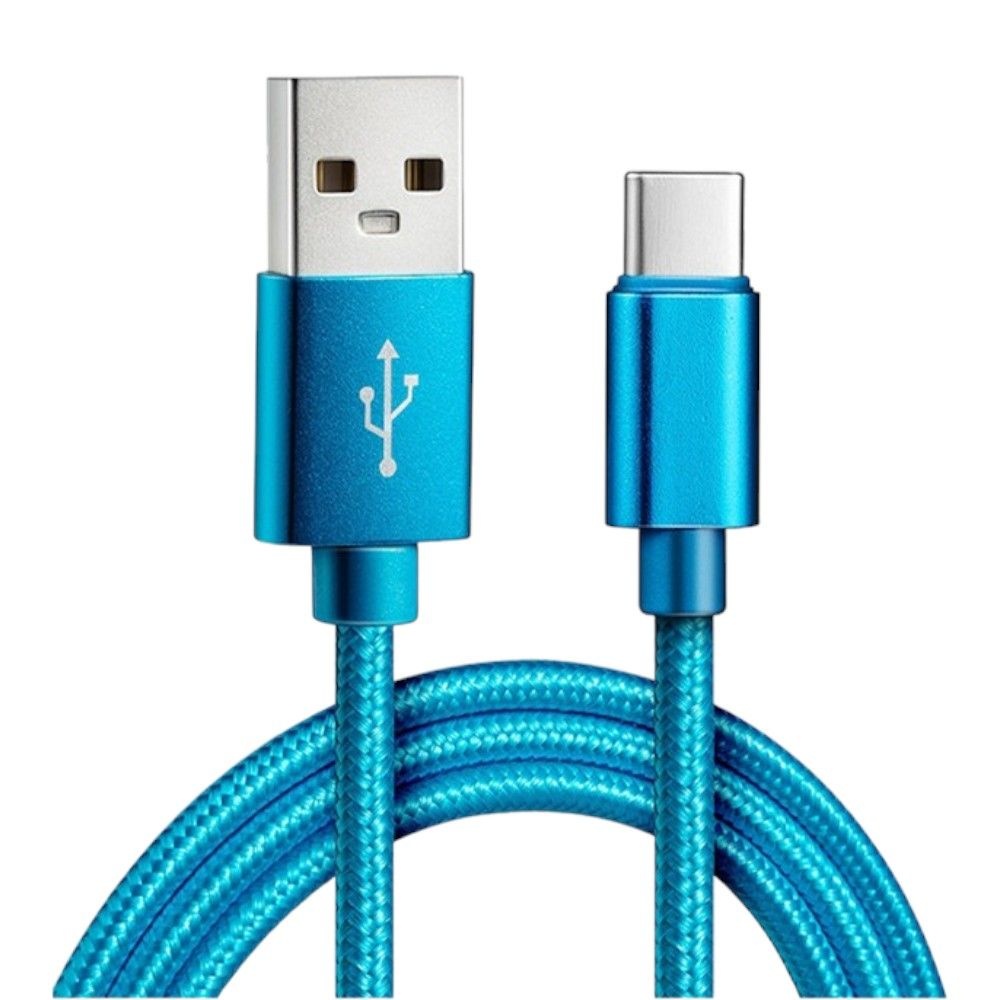 스마트폰 2M 고속 충전 케이블 C타입 (5개입) 나일론 로프 케이블 폭넓은 호환성 C타입충전기