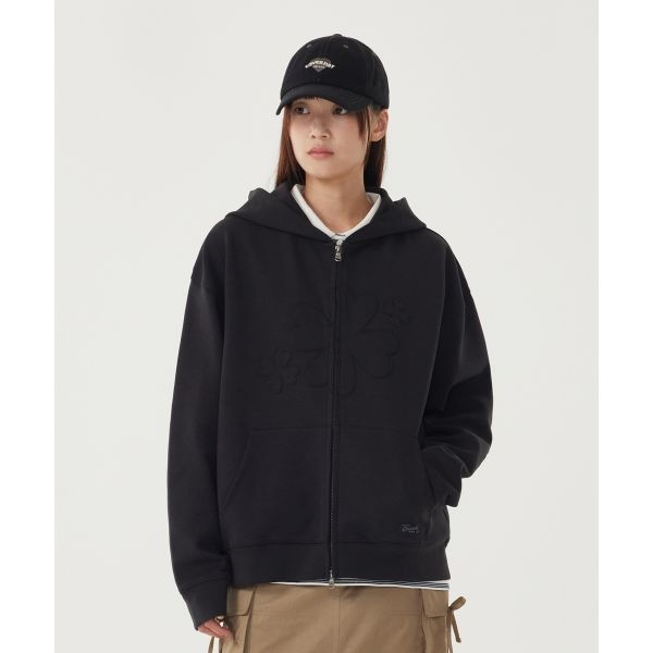 COVERNAT WOMAN 커버낫 WOMAN 우먼 오버핏 후드집업 Charcoal CO2503HZ71CH 846005