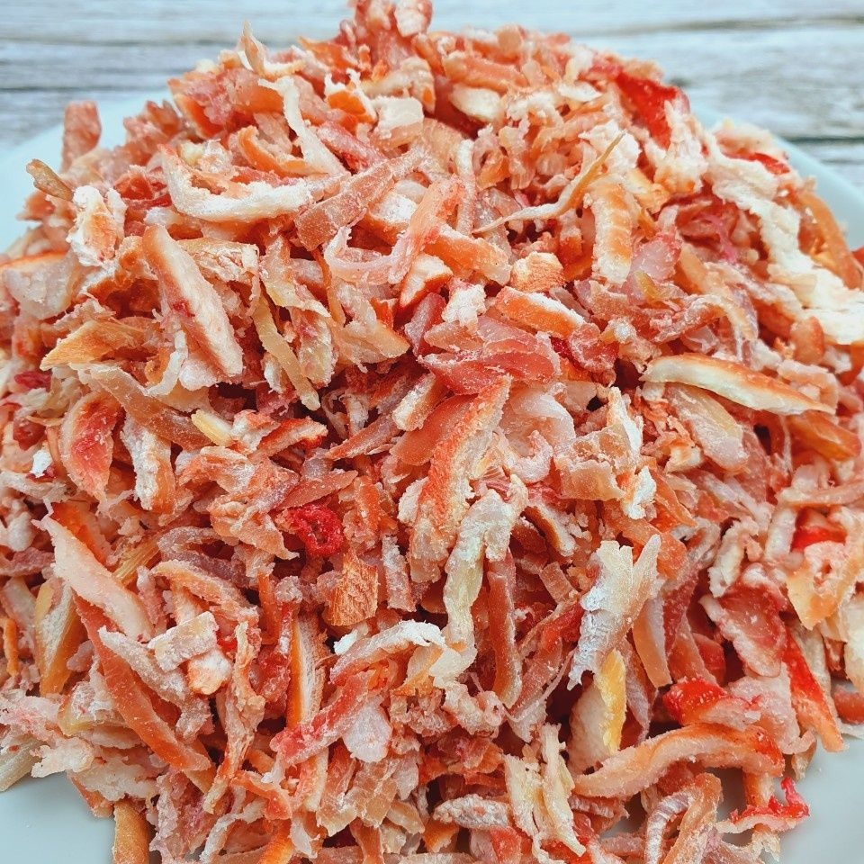 [협력업체]건어맨 국내가공 홍진미 중가루 1kg 파지 일미 오징어채 김밥용 오징어 파품 홍중가루