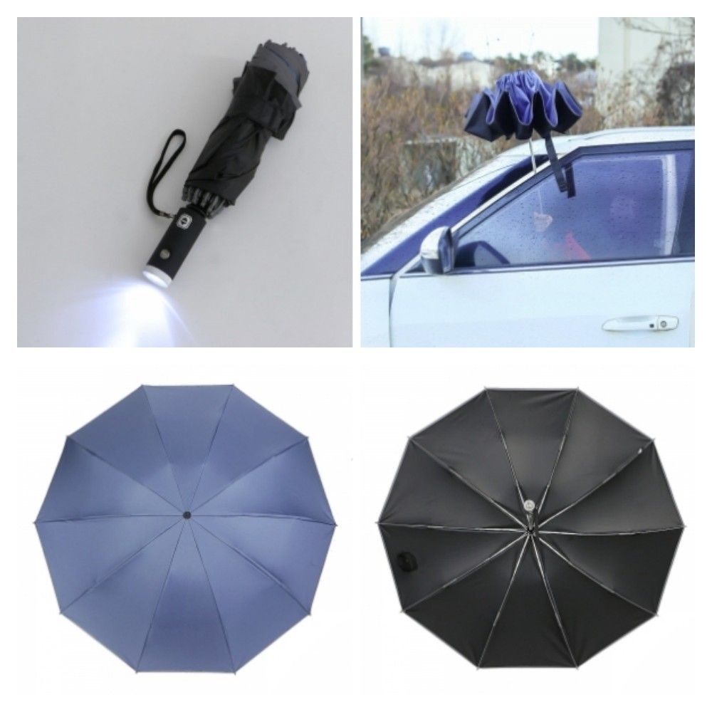 Hollee Fashional Co., Ltd(주)Tree 사랑하우스 LED 거꾸로 완전자동 양우산 스카이  근로자의날기념선물 20대생일선물 어머님생신선물