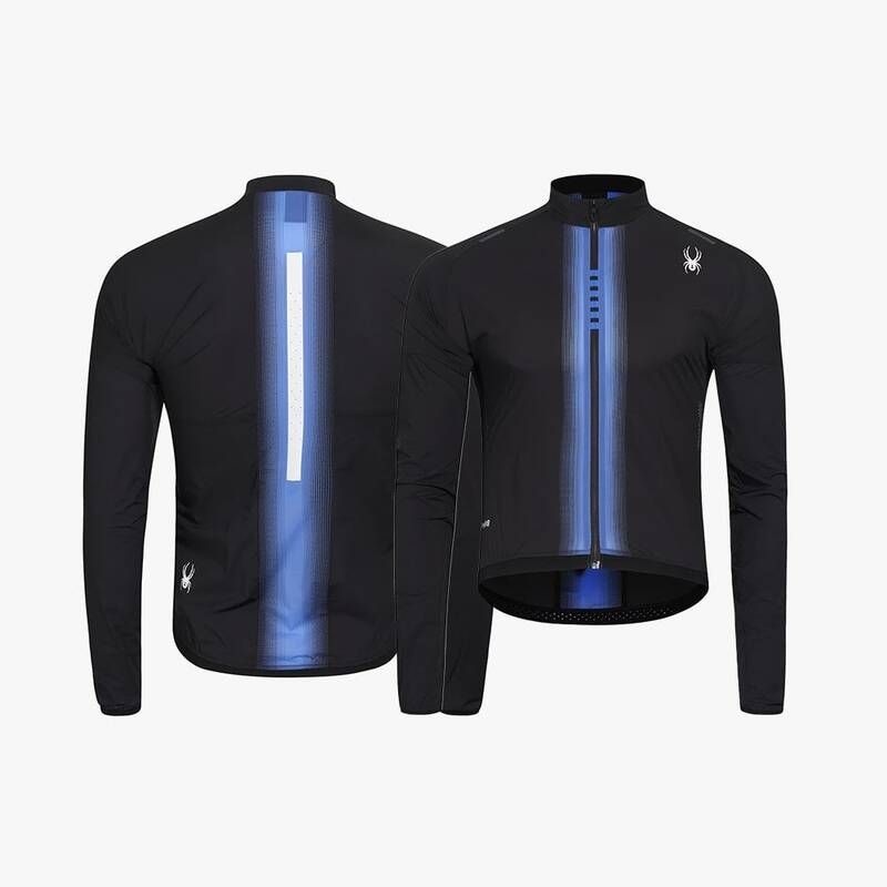 <매장정품> SPYDER 스파이더 남성 사이클 프로웹 경량 우븐 자켓 SPHPCNJK501MBLK 1209236