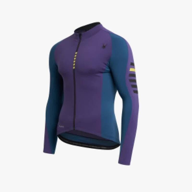 <매장정품> SPYDER 스파이더 남성 사이클 프로웹 라드패드 롱슬리브 저지 SPGFCNFT501MPPL 1209323