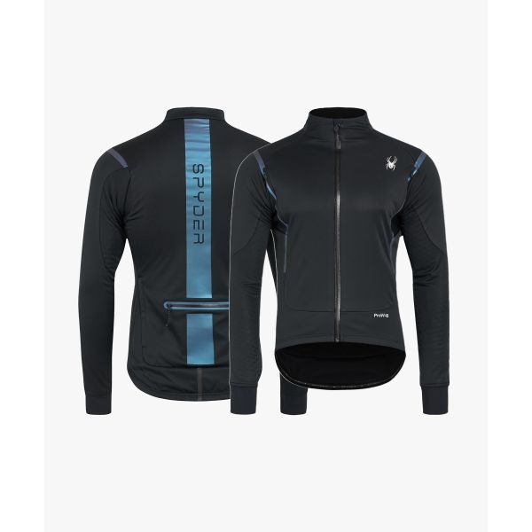 <매장정품> 스파이더 SPYDER 남성 사이클 프로웹 기모 소프트쉘 방풍 자켓 재킷 SPGFCNJK501MBLK 208420