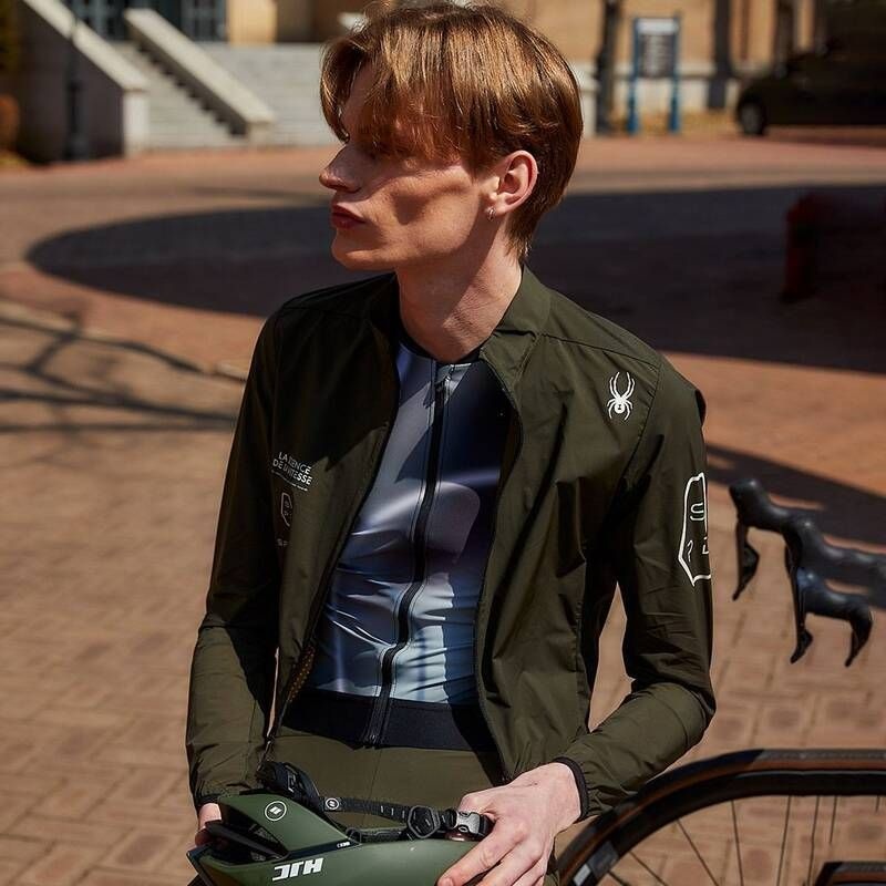 <매장정품> SPYDER 스파이더 남성 사이클 더턴 그래픽 경량 우븐 자켓 SPJPCNJK501MDKH 1209422