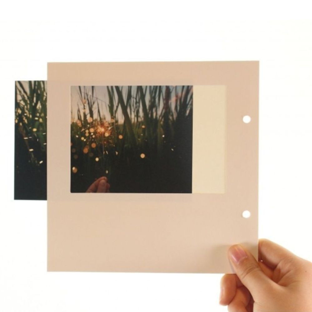 무지 미니 포켓앨범 4X6 앨범 콜렉트북