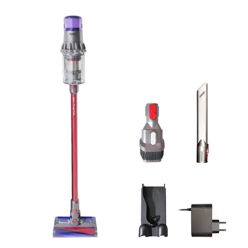 다이슨 V15 오리진 플러피 (니켈/레드) 국내AS