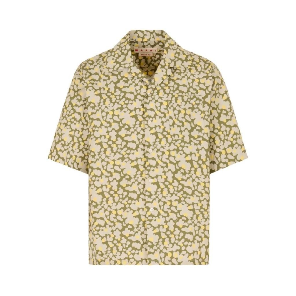 마르니 아트 프린트 반소매 셔츠 CUMU0213A5UTC576 TP446032579