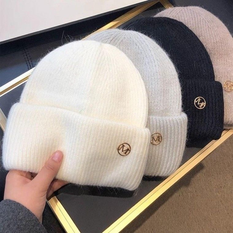 [PAPA.G]5컬러 여자 귀여운 소프트 안감양털 겨울 니트비니[인기제품]