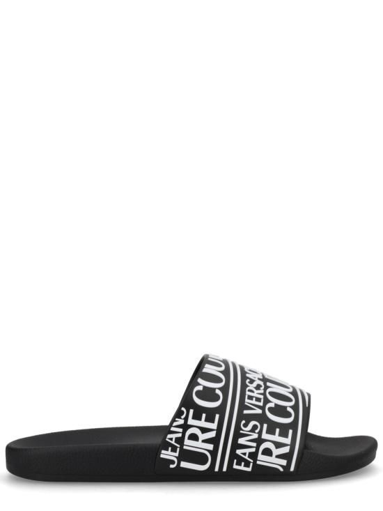[해외] 베르사체 26SS 베르사체 러버 슬라이더 80YA3SQ1 71352899 BLACK