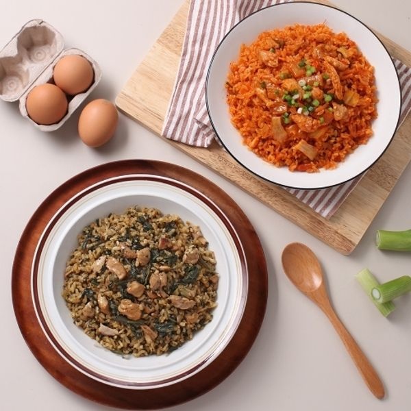 두찜 닭가슴살 곤드레나물밥/묵은지볶음밥 460g 4팩 선택